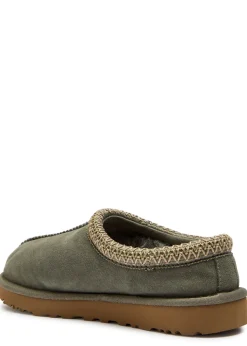 Tasman suede flatform slippers