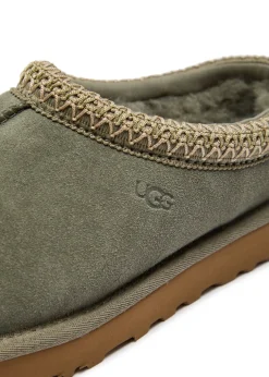 Tasman suede flatform slippers