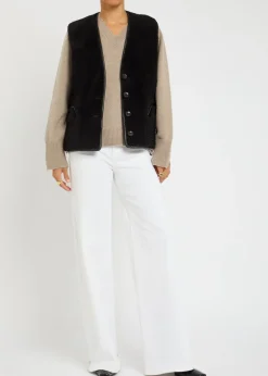 Tatoosh sheepskin gilet