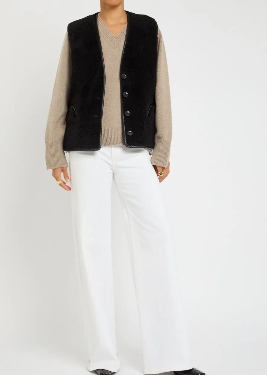Tatoosh sheepskin gilet