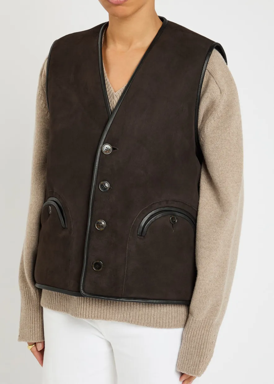 Tatoosh sheepskin gilet