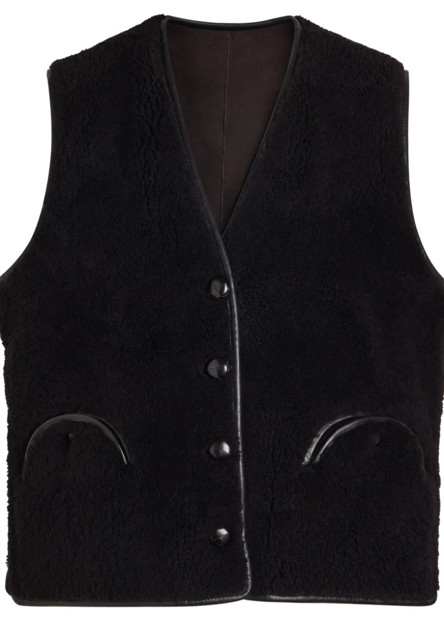 Tatoosh sheepskin gilet