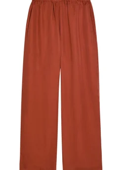 Teagan wide-leg lyocell trousers