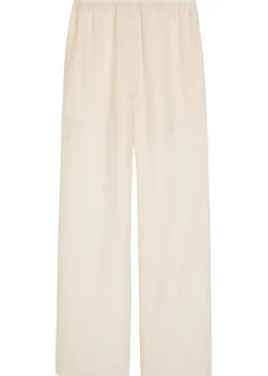 Teagan wide-leg lyocell trousers