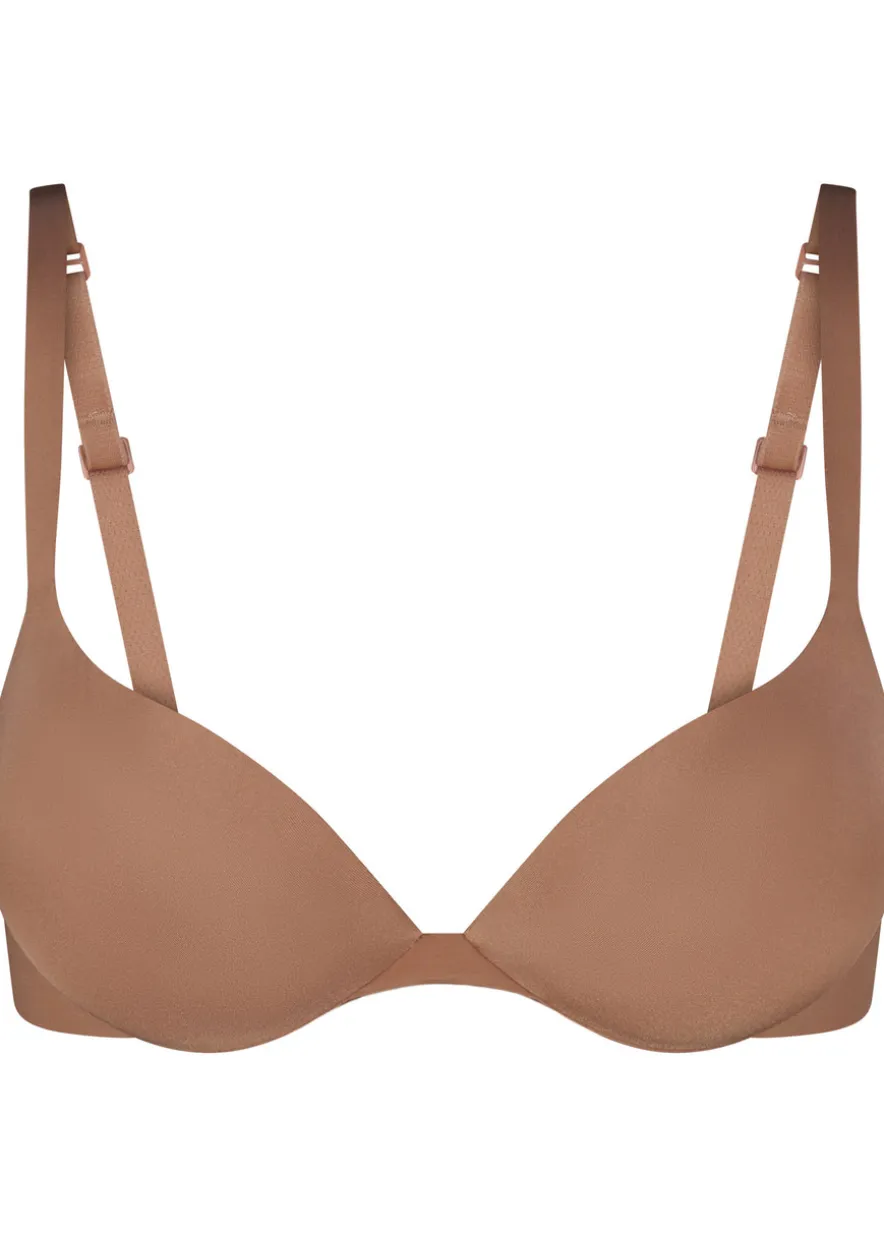 Teardrop push-up bra