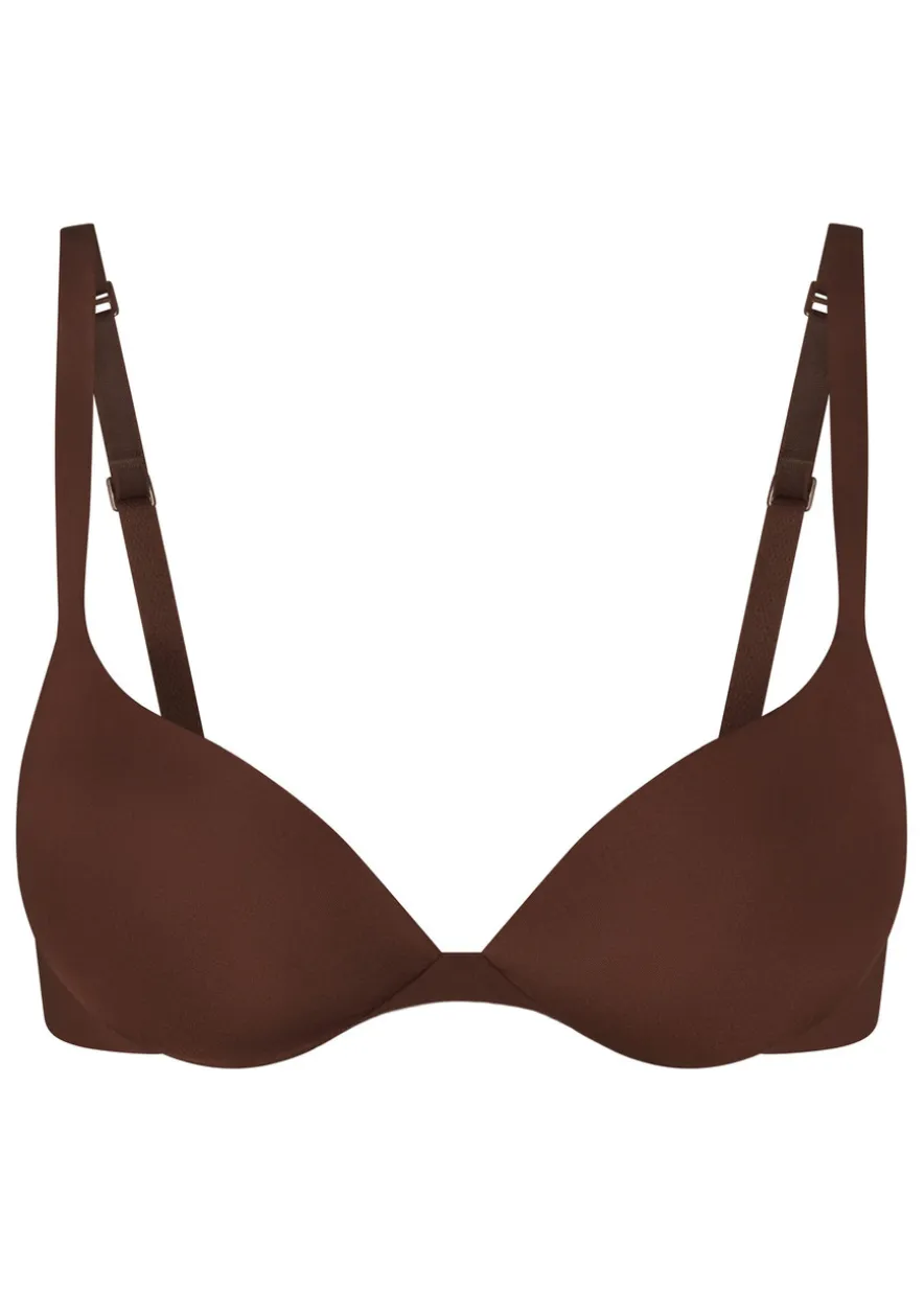 Teardrop push-up bra
