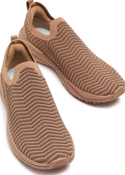 Techloom Traveler herringbone-knit sneakers