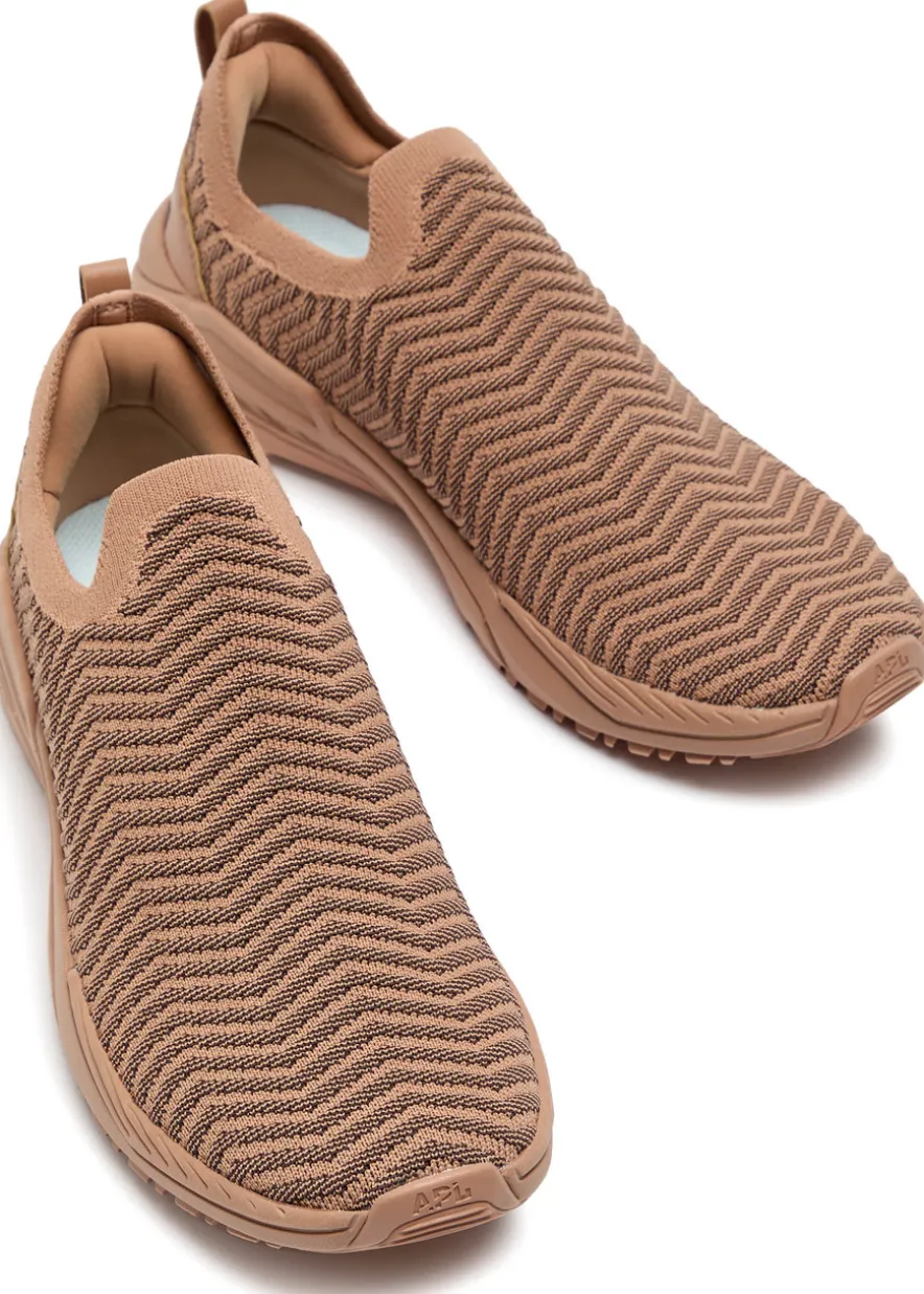 Techloom Traveler herringbone-knit sneakers