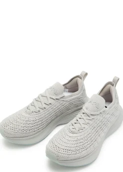 TechLoom Zipline embroidered knit sneakers