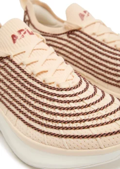 TechLoom Zipline embroidered knit sneakers