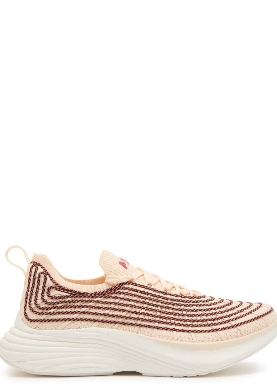 TechLoom Zipline embroidered knit sneakers