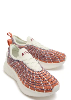 TechLoom Zipline embroidered knit sneakers