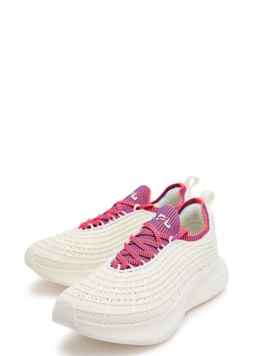 TechLoom Zipline embroidered knit sneakers