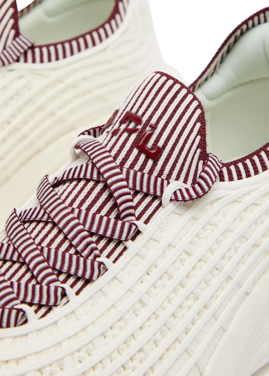 TechLoom Zipline embroidered knit sneakers