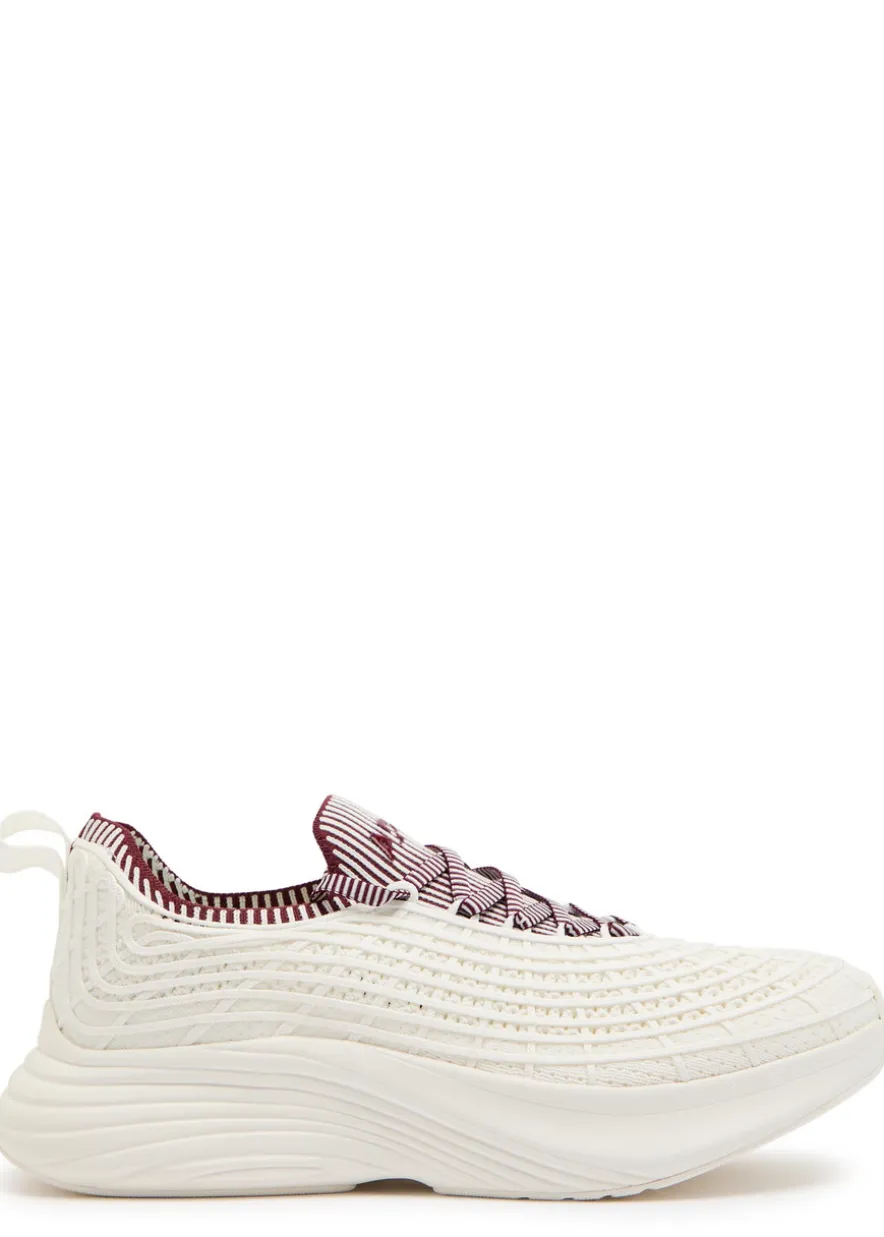 TechLoom Zipline embroidered knit sneakers