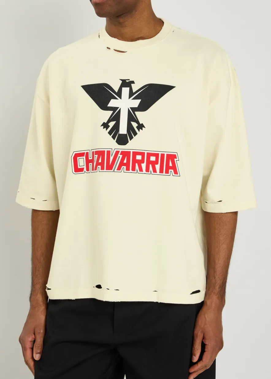Tectate Buffalo printed cotton T-shirt