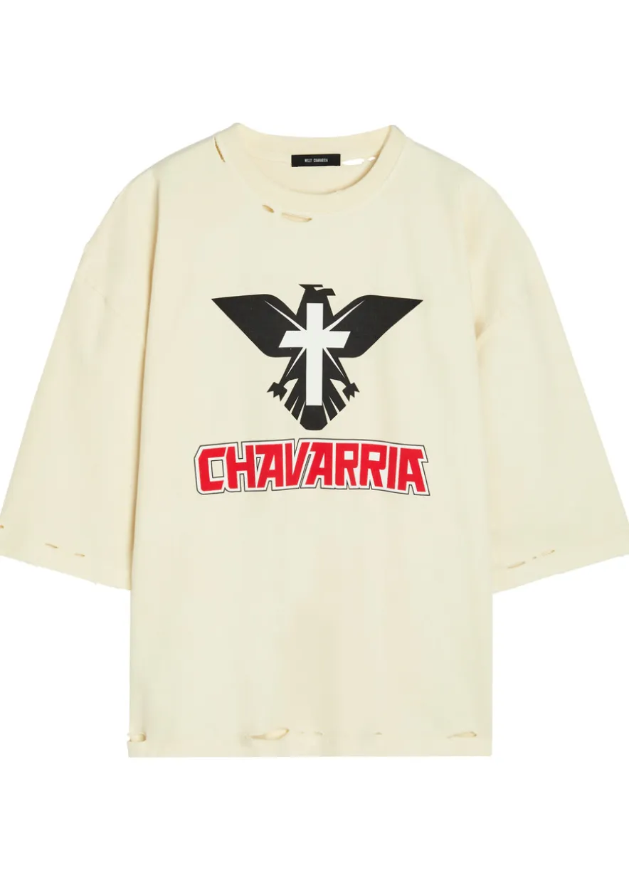 Tectate Buffalo printed cotton T-shirt