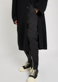 Tecuatl stretch-cotton trousers