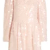 Teese embellished voile mini dress