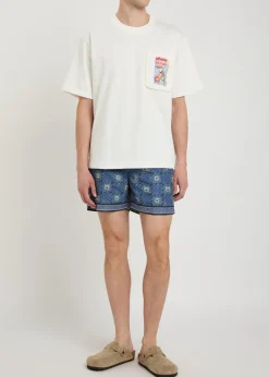 Telha printed shell swim shorts