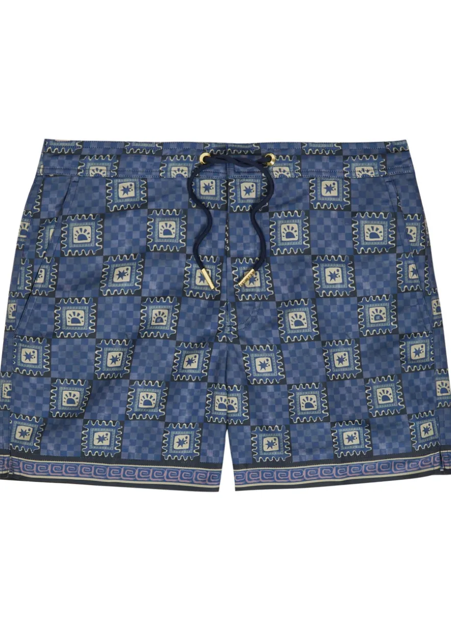 Telha printed shell swim shorts