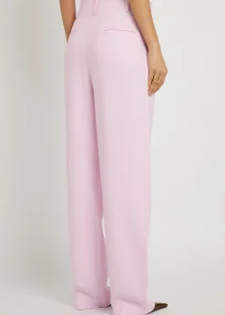 Temi slubbed woven trousers