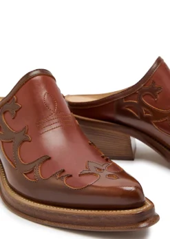 Temperance 50 leather mules