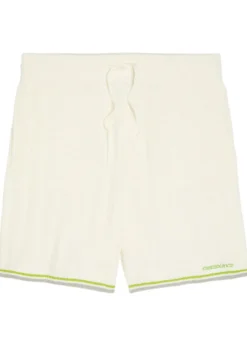 Tennis striped bouclé shorts