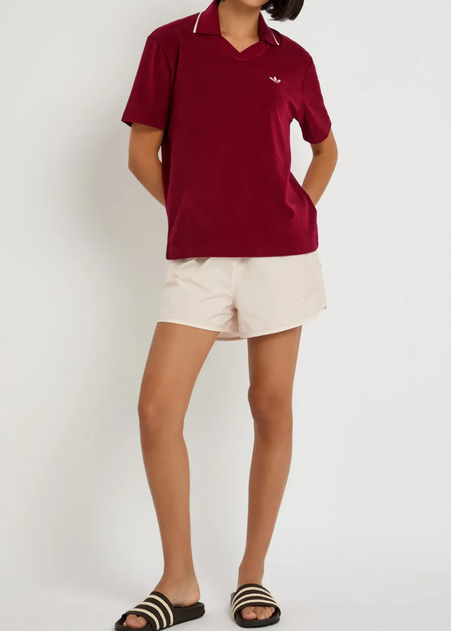 Terry polo shirt