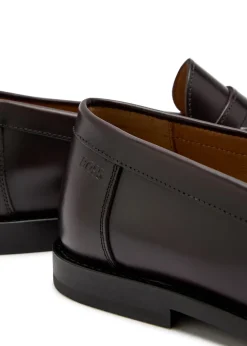 Tevan leather loafers