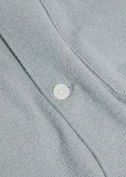 Textured-knit cotton-blend shirt