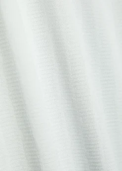 Textured-knit cotton T-shirt