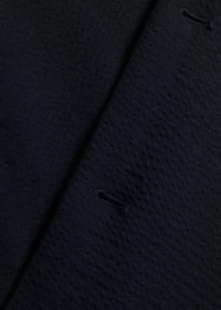 Textured stretch-wool jacket