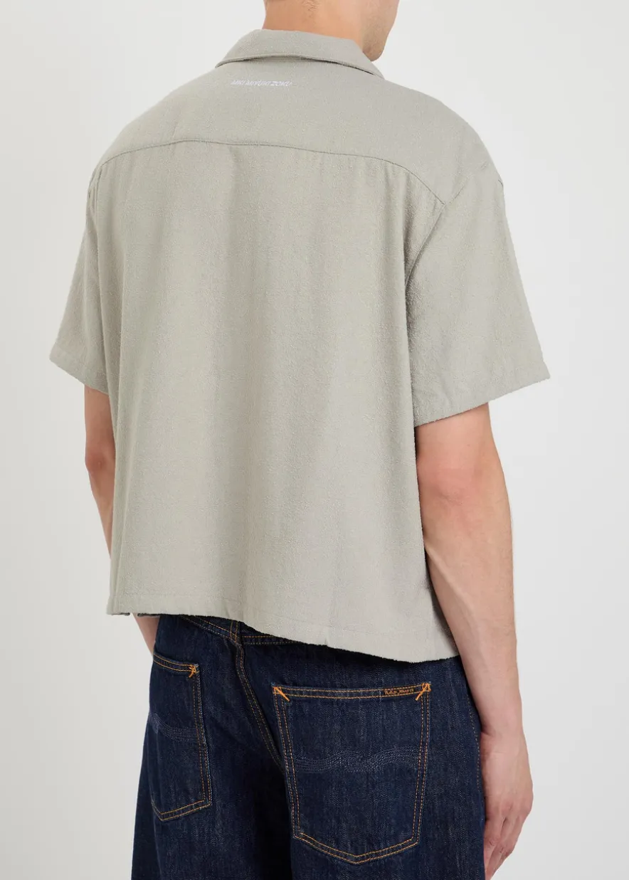 Textured woven shirt