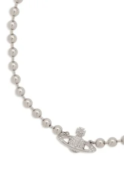 Thames Mini Bas Relief orb necklace
