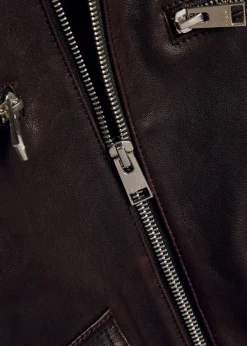The Aviator quilted leather jacket