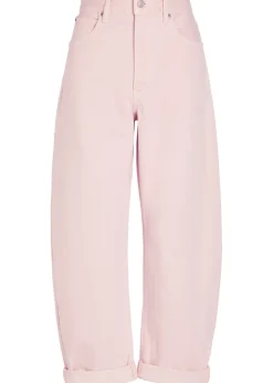 The Bubble barrel-leg jeans
