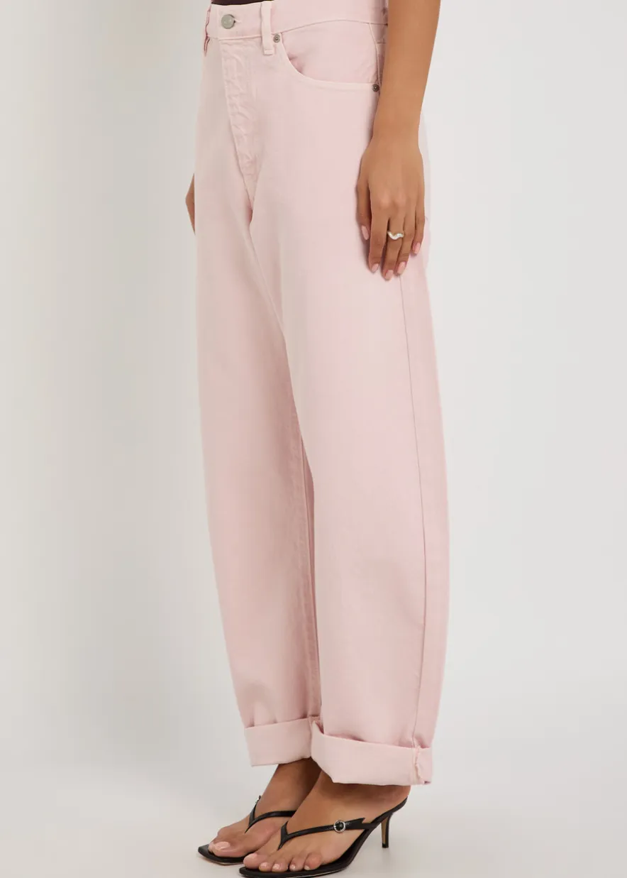 The Bubble barrel-leg jeans