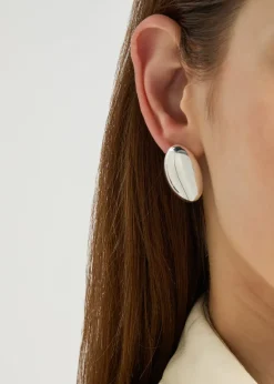 The Camille sterling silver stud earrings