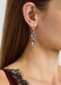 The Catherine sterling silver hoop earrings