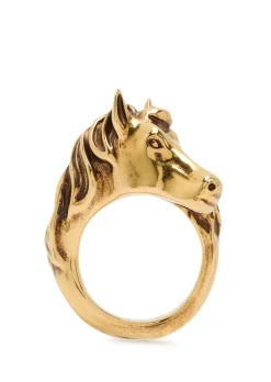 The Chloé Chain Horse ring