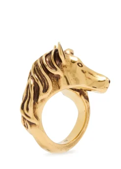 The Chloé Chain Horse ring