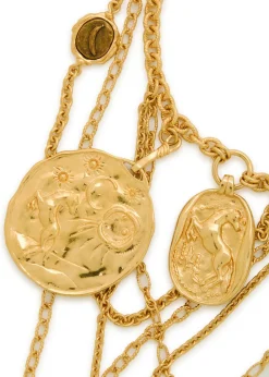 The Chloé Medals multi-chain necklace