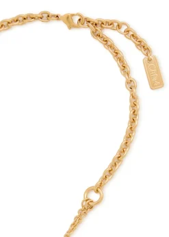 The Chloé Mini Paddington charm drop necklace