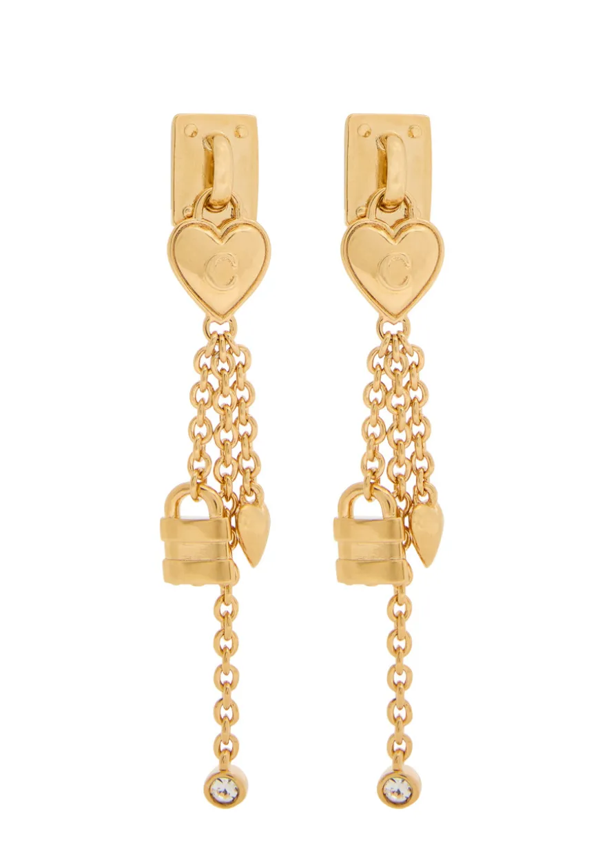 The Chloé Mini Paddington charm earrings