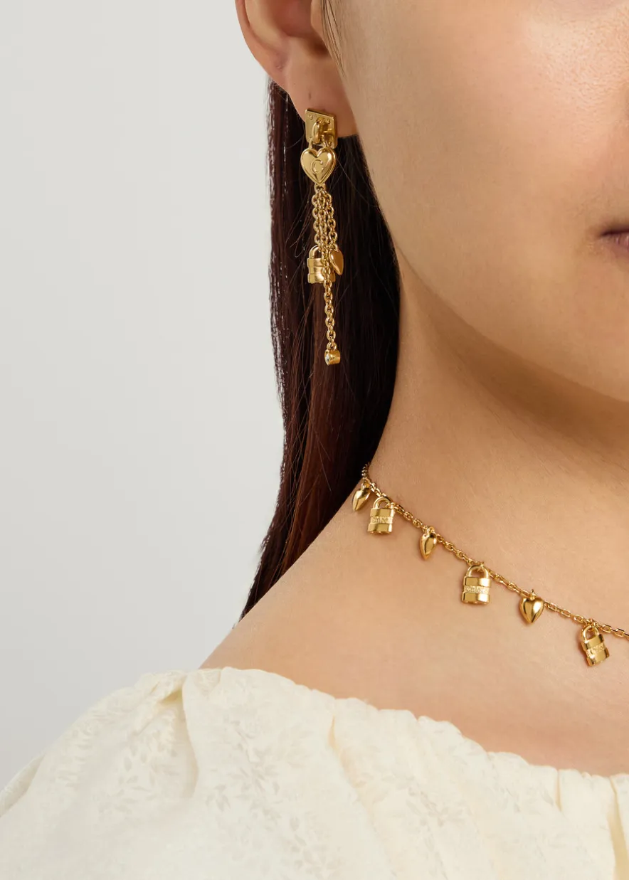 The Chloé Mini Paddington charm earrings