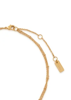 The Chloé Mirror pendant layered necklace