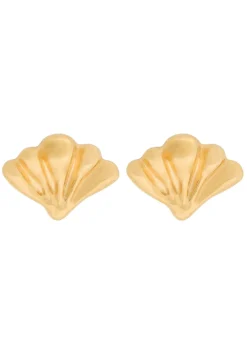 The Chloé Mirror shell earrings