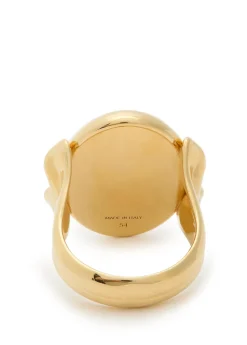 The Chloé Mirror two-toned ring
