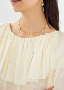 The Chloé Paddington mini charm necklace